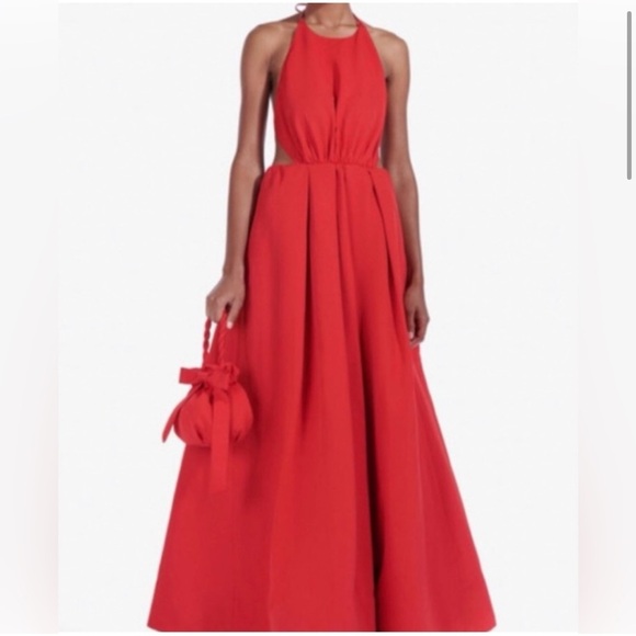 STAUD Formal Halter Gown / Dress - Picture 10 of 12